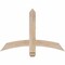 Ekena Millwork Bellingham Smooth Timber Gable Bracket, Douglas Fir, 36"W x 24"H x 1 1/2"D x 3 1/2"F, 16/12 Pitch GBW036X24X0204BEL00SDF - alternate 1